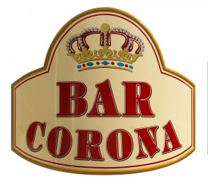 Insegna per il Bar "Corona"