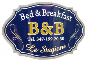 Insegne per il B&B "Le Stagioni"