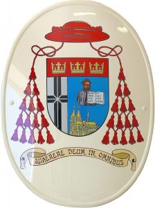 stemma cardinalizio di karl becker prodotto da insegne antiche